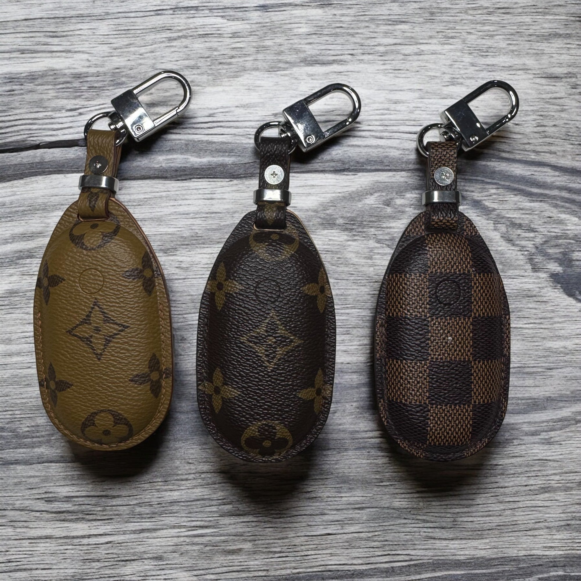 Premium LV Canvas Key Case for Mercedes-Benz – Handmade from Authentic Upcycled Louis Vuitton