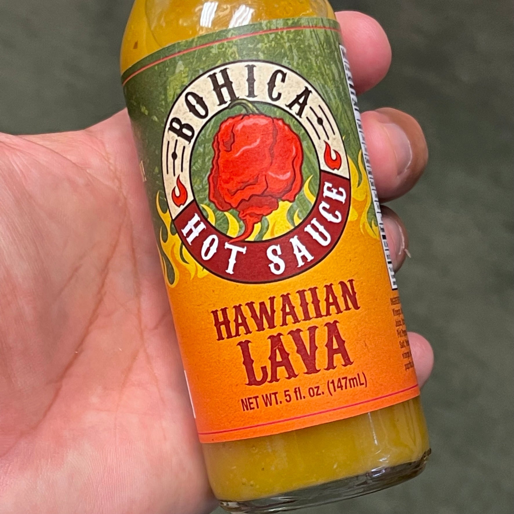 The Bohica Pepper Hut Hawaiian Lava Hot Sauce