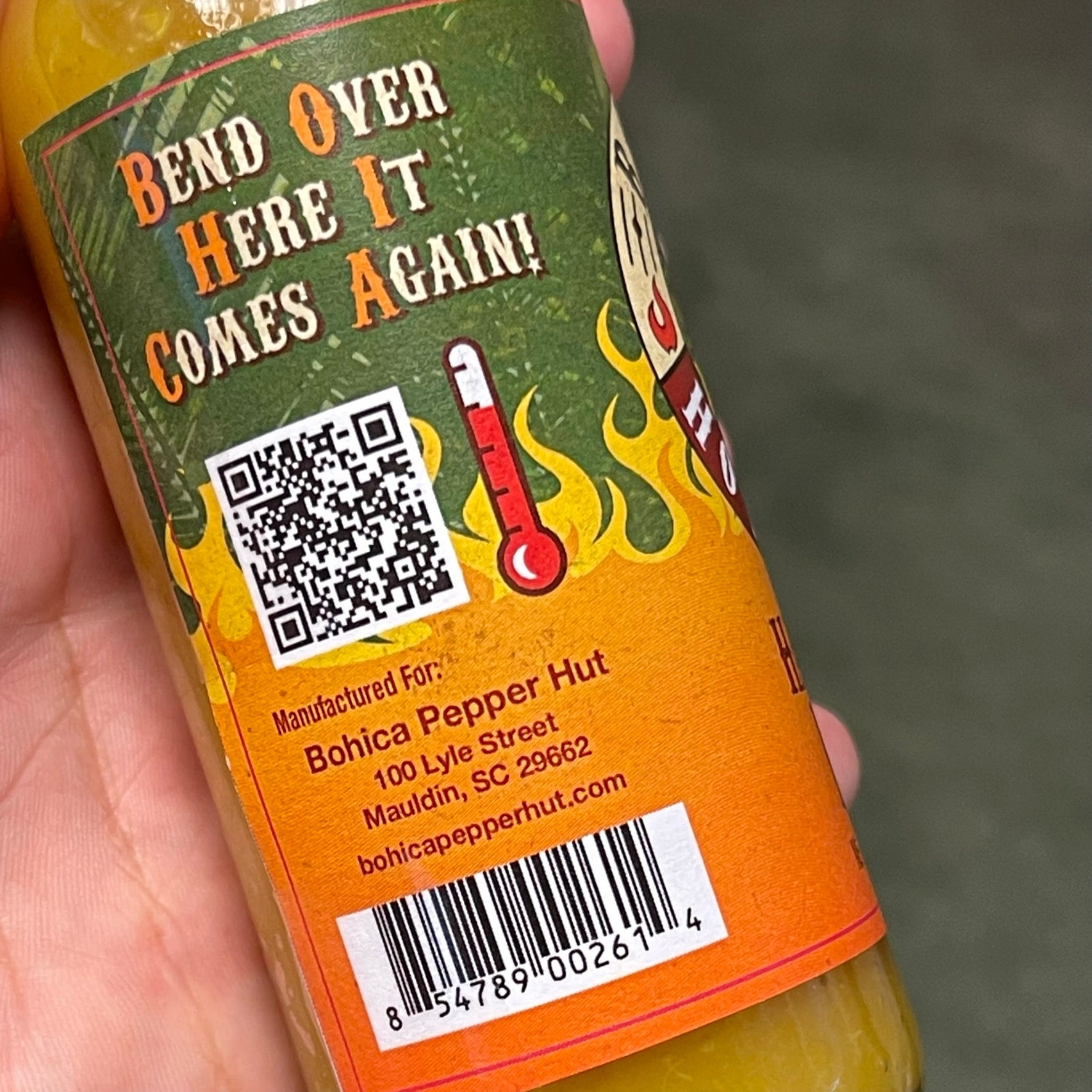 The Bohica Pepper Hut Hawaiian Lava Hot Sauce