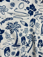 The KINGS HAWAIIAN x LA DODGERS Men's Hawaiian Shirt