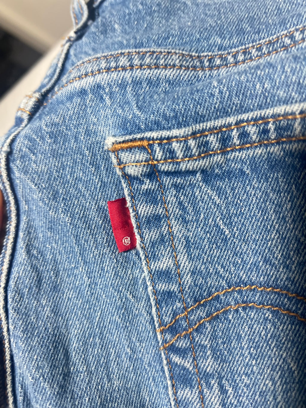 The JAZZY JIVE Levi's Premium Straight Leg Wedgie Denim Jeans