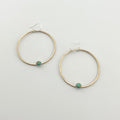 Solstice Hoops – Turquoise-1