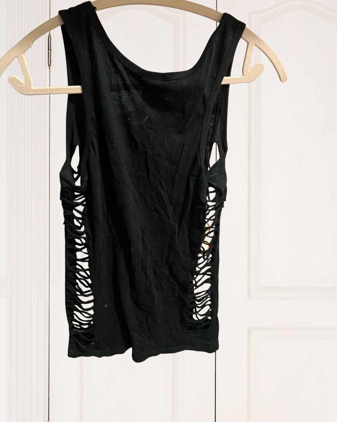 Back of the I Heart the 80s Side Slit Tank