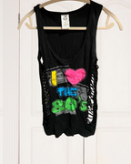 Front of I Heart 80s Tank Top