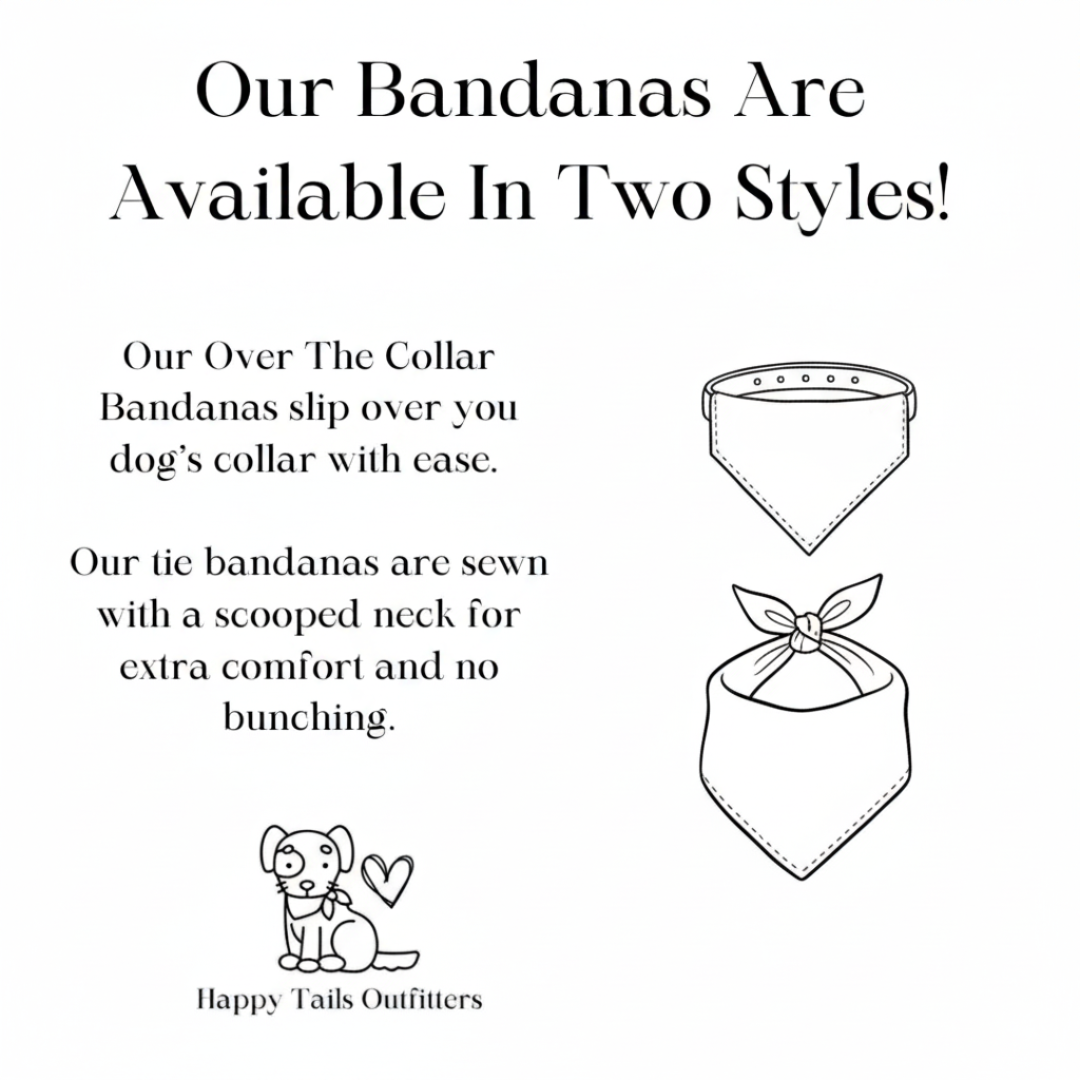 Spring Flower Dog Bandana