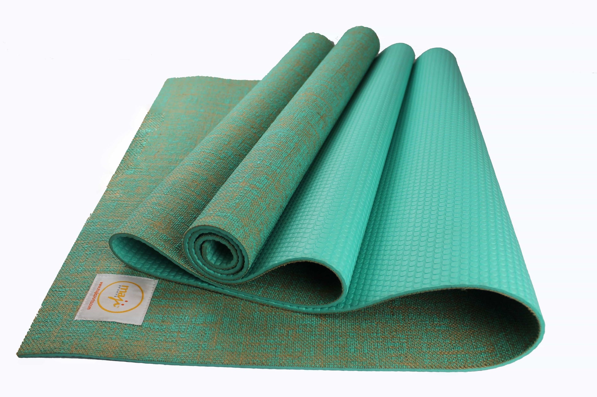 Jute Premium ECO Fitness, pilates, Yoga Mat + Muscle recovery Bundle-15