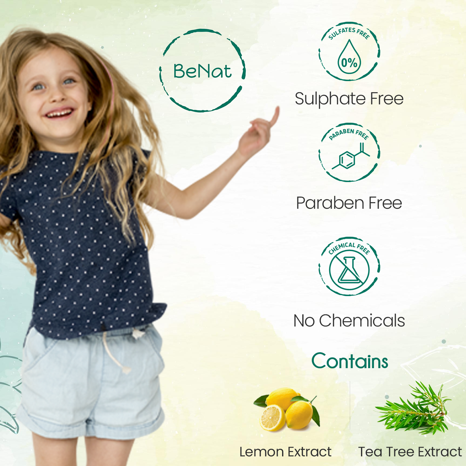 BeNat All-Natural Deodorant for Kids & Teens