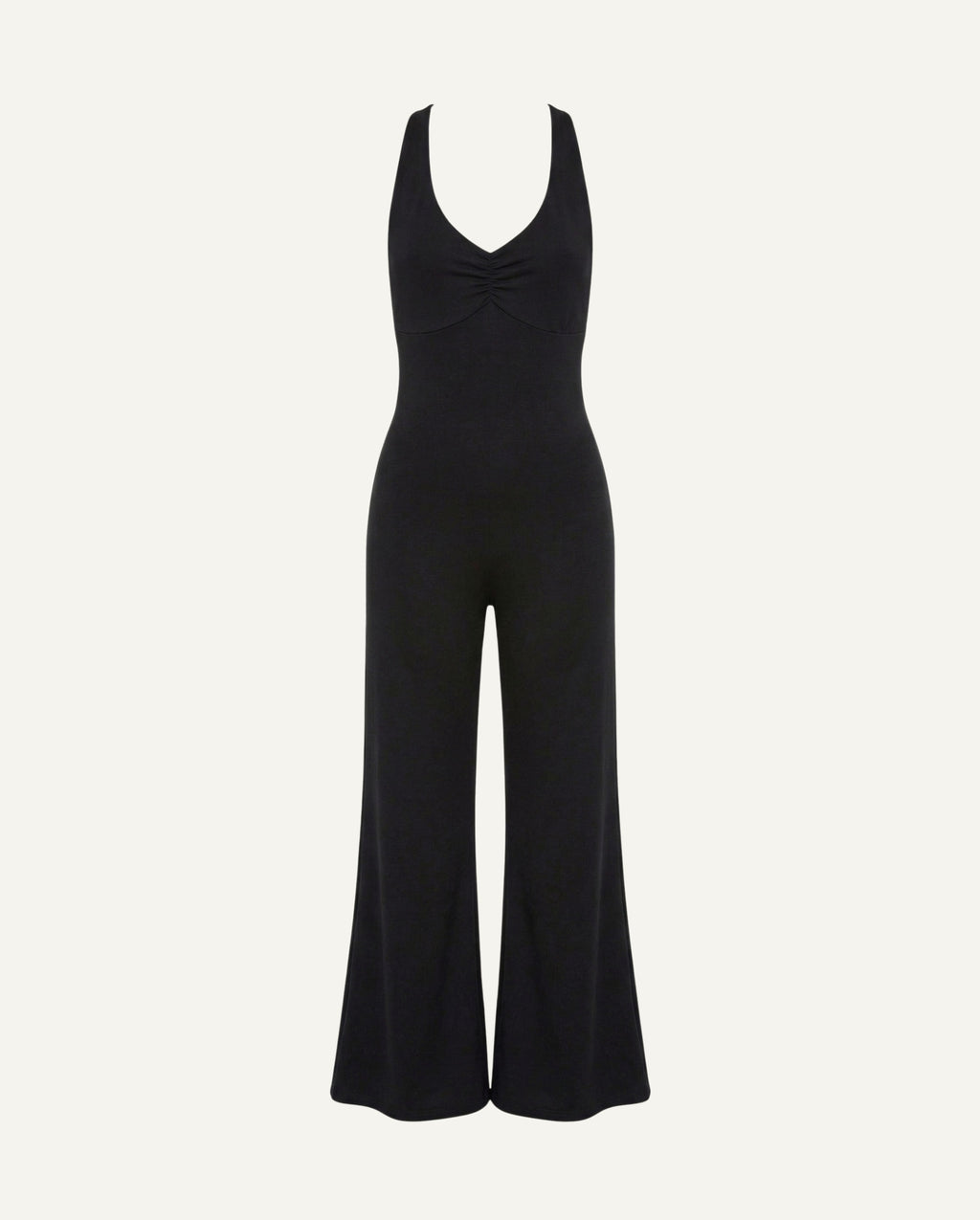 Organic Cotton Jumpsuit — Women's Wide-Leg Unitard-0