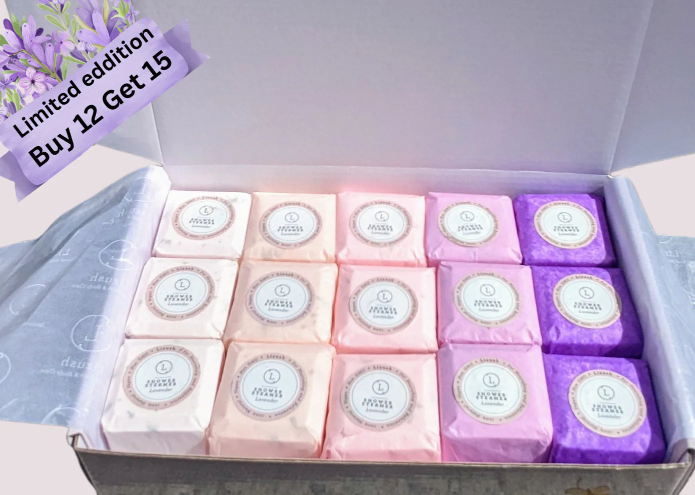 Lavender Shower Steamers Gift Set