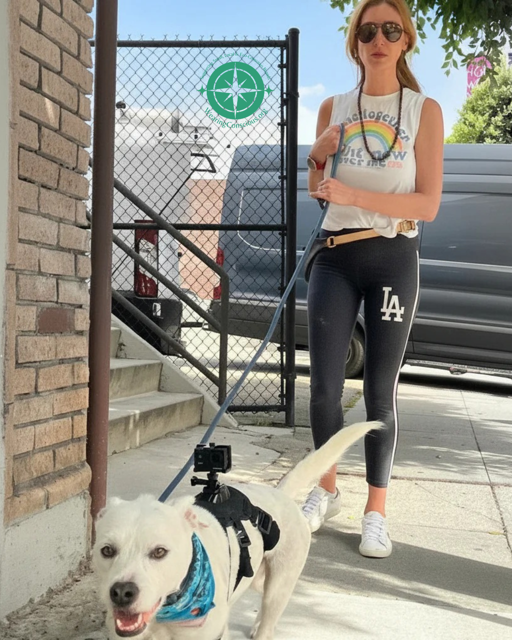 LA Dodgers Officially Licensed Centerline Fit Leggings – S