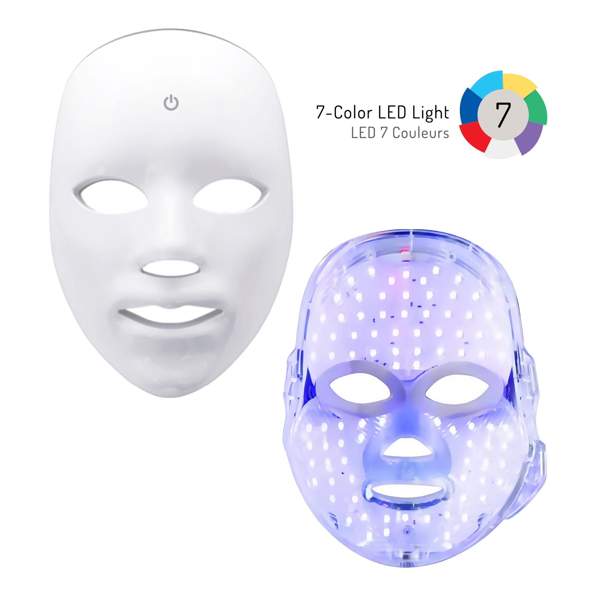 7-in-1 LED Light Therapy Face Mask – Advanced Skincare at Home