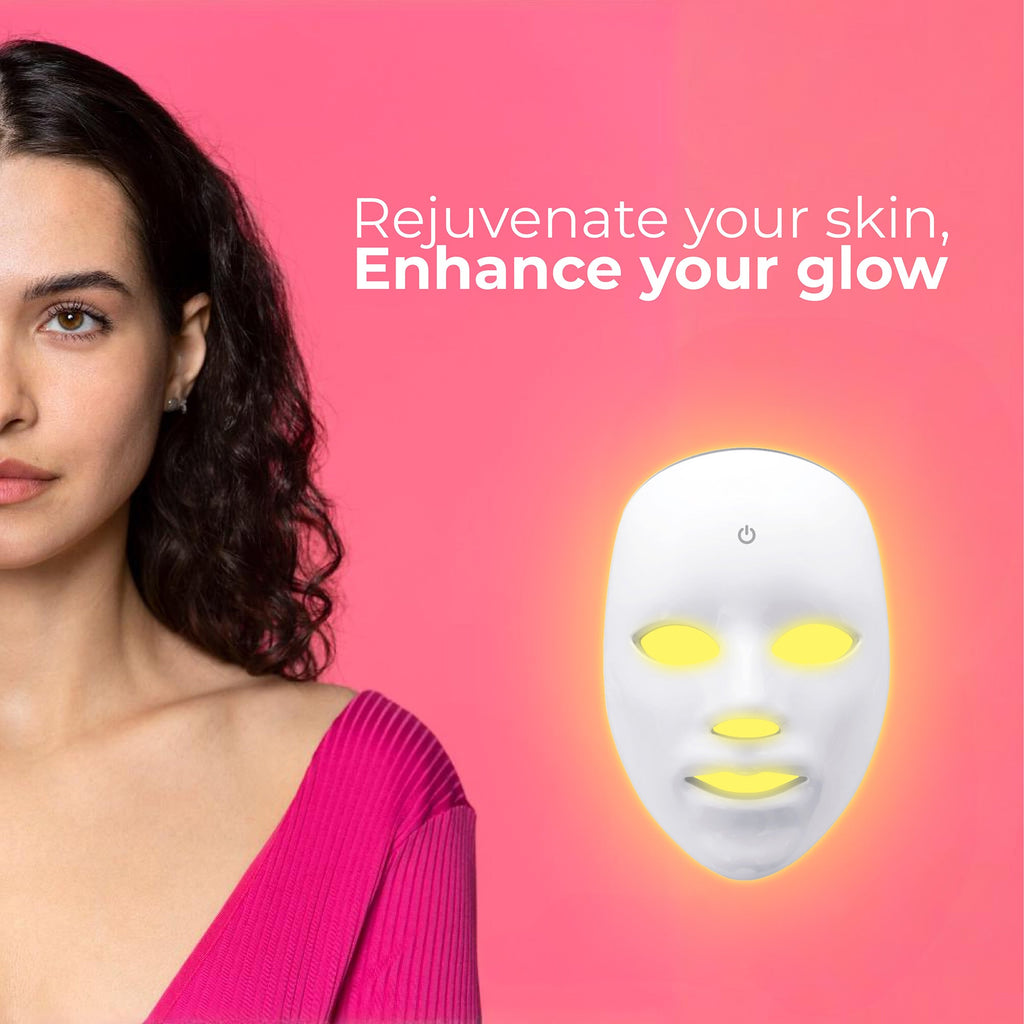 7-in-1 LED Light Therapy Face Mask – Advanced Skincare at Home