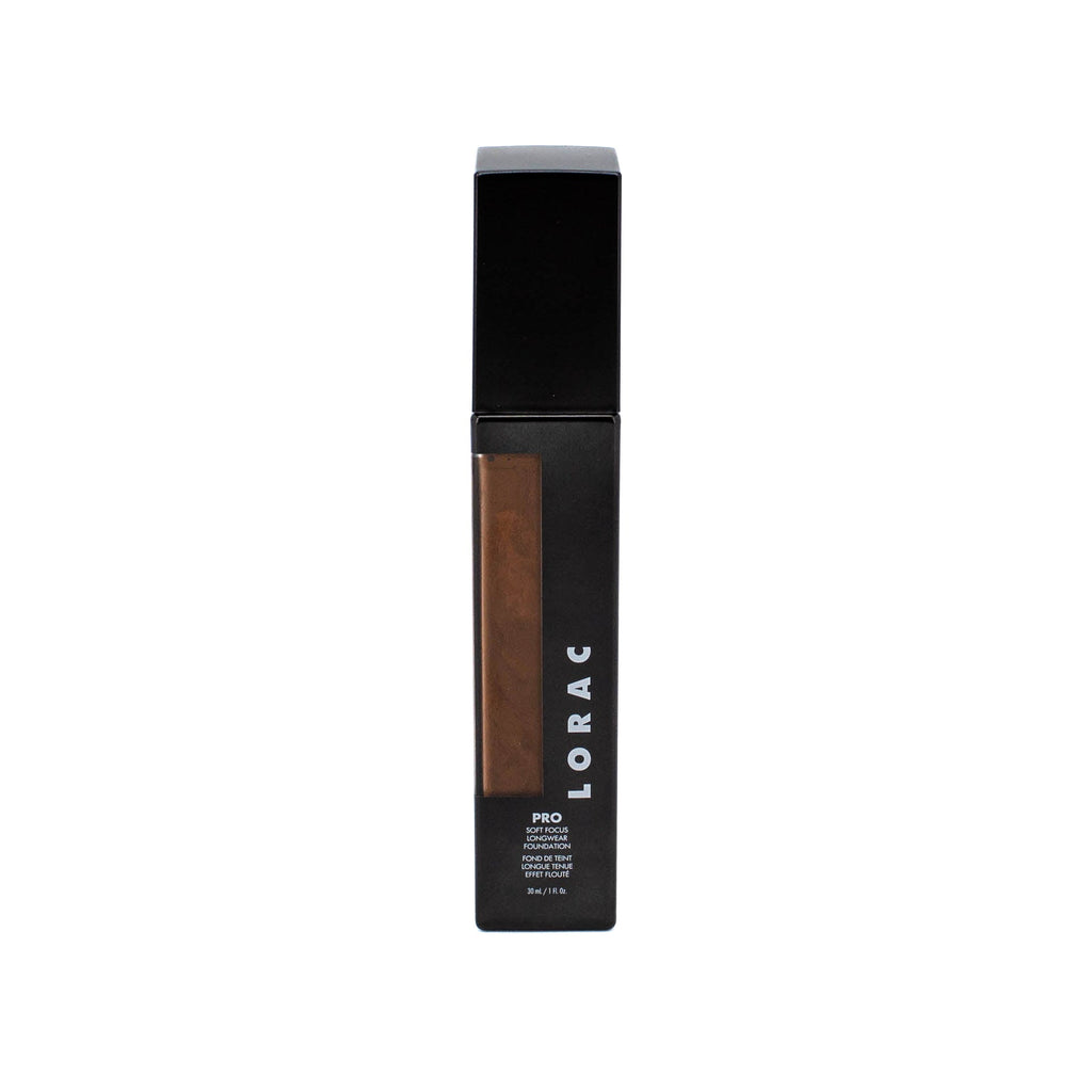 Lorac makeup product with black and brown design on a white background