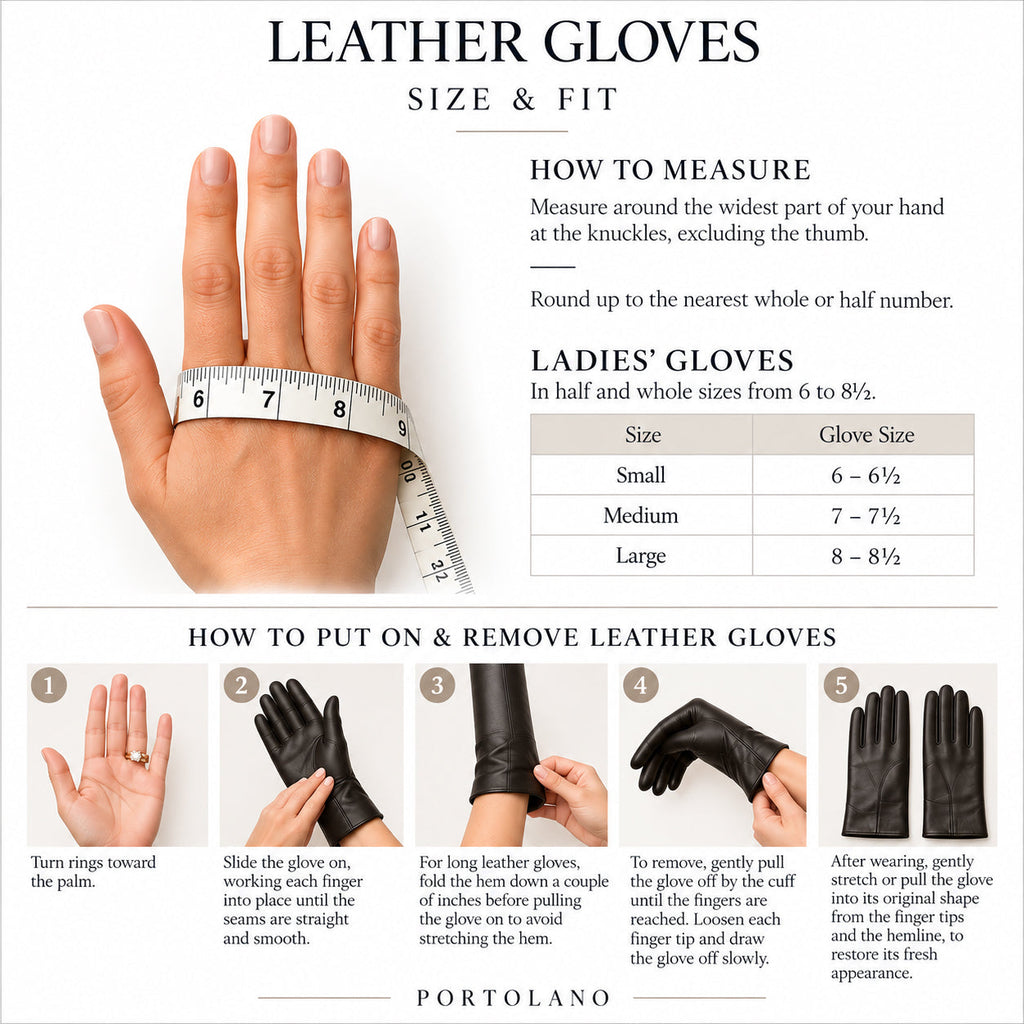 MADE IN ITALY HANDSEWN NAPPA LEATHER GLOVES-3