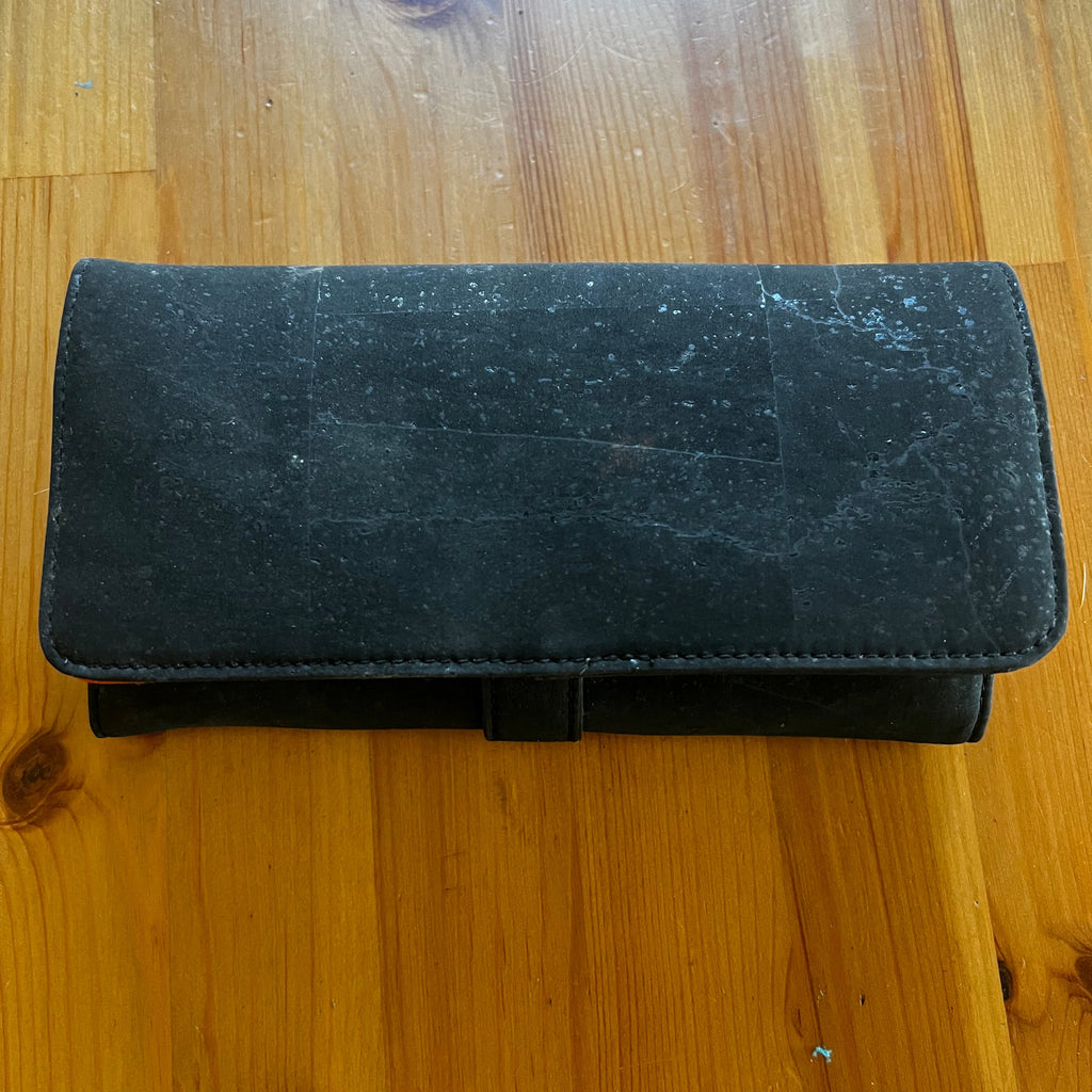 Laflor Cork Jewelry Pouch Outer Front