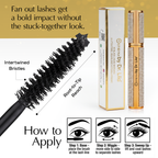 Mega Volume Vegan Smudge-Proof Mascara with Handmade Rhinestone Case