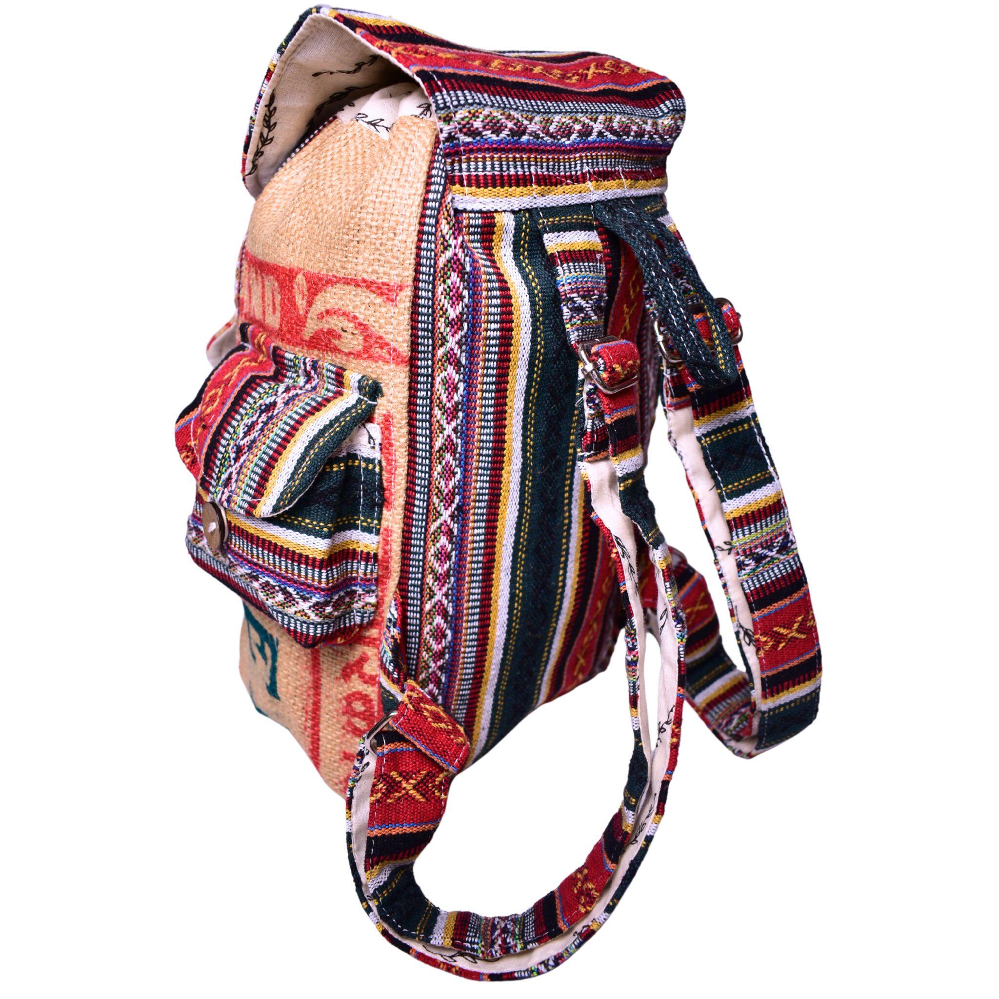 Mini Recycled Travel Backpack Delhi