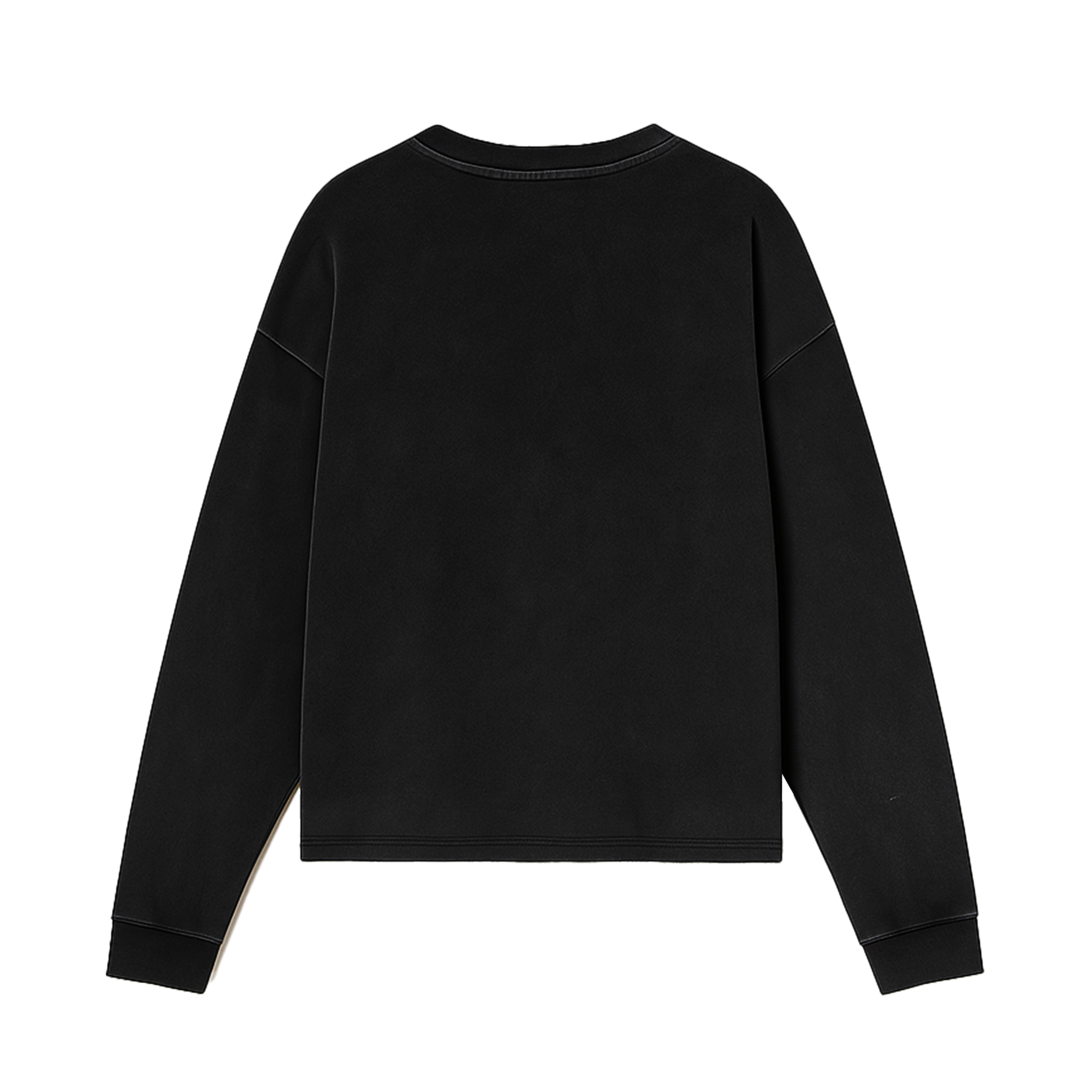 HORIZON RIDER LEATHER CARD CASE LONG-SLEEVE VTG BLACK