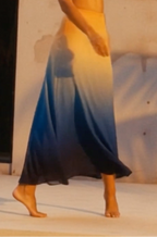 Maia Silk Midi Skirt in Cosmos-2