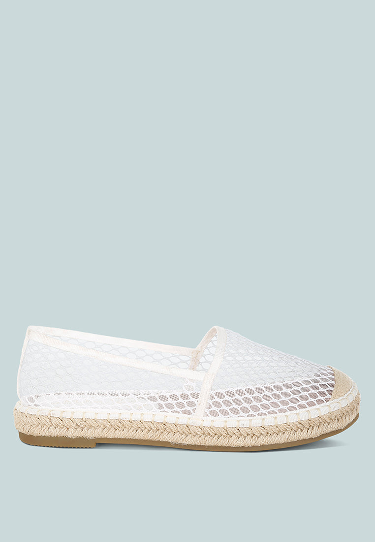 Manara Mesh Espadrille Loafers-5
