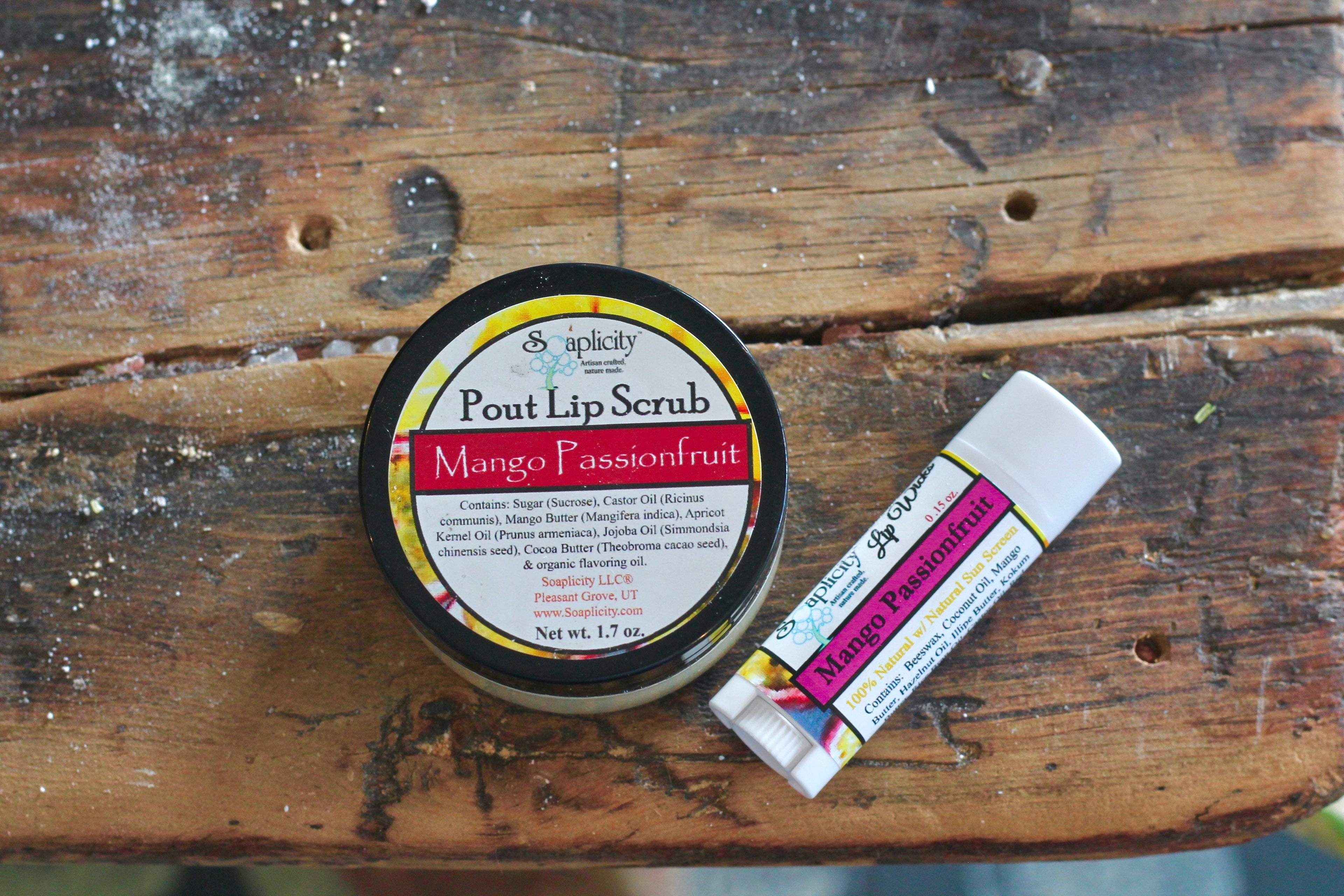 Mango Passionfruit Pout Lip Scrub