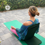 OMSutra Folding Meditation Chair – Portable Comfort for Meditation, Yoga, and More