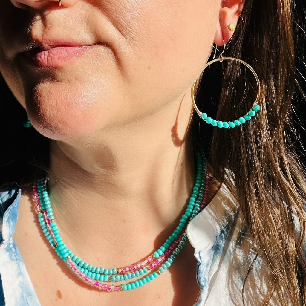 Solstice Necklace – Mermaid Layered Necklace