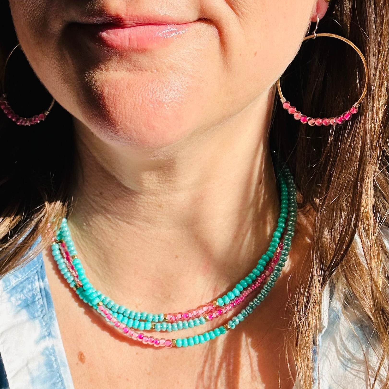 Solstice Necklace – Mermaid Layered Necklace