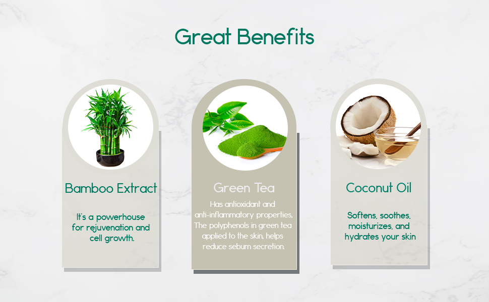 Pristine Green Clay, Bamboo, & Green Tea Soap Bar