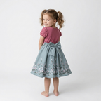 Soft and Breathable Organic Cotton Dress for Girls | Bloom