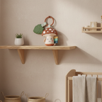 Mushroom Rattle + Teether