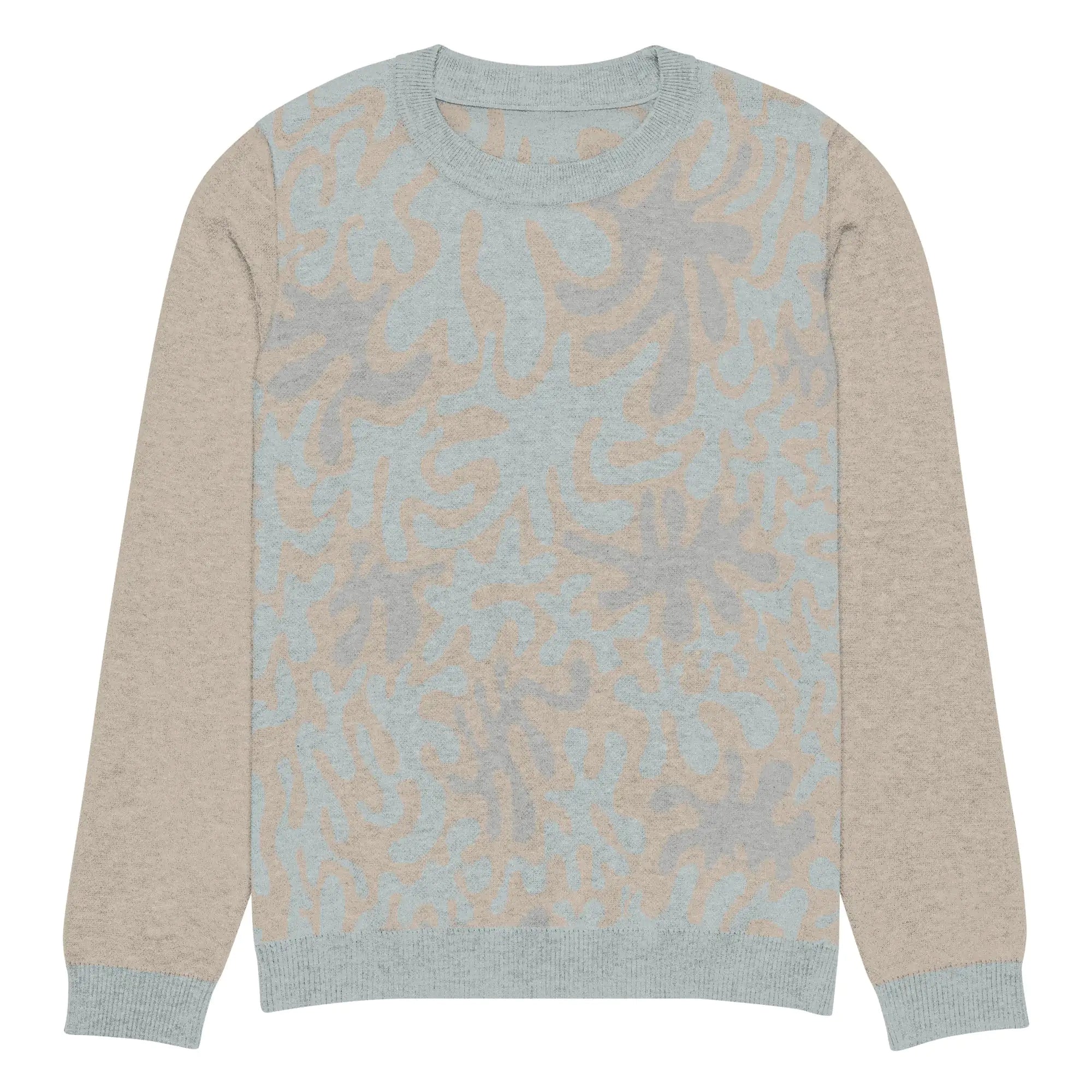 Coral Sands Knit Crew - Sustainable Ocean-Inspired Men's Sweater with 4ocean Partnership