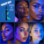 Ashunta Sheriff Beauty UV Glow Vegan Liner Pen