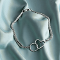 Emergi Heart and Circle Infinity Namaste Bracelet – Handmade to Order