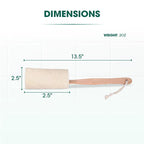 Natural Loofah Bath Brush w/Long Handle