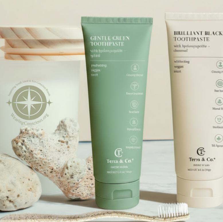 Gentle Green™ Sensitive Toothpaste with Hydroxyapatite & B12 (Fluoride-Free, Natural Enamel Support & Sensitive Teeth Relief)