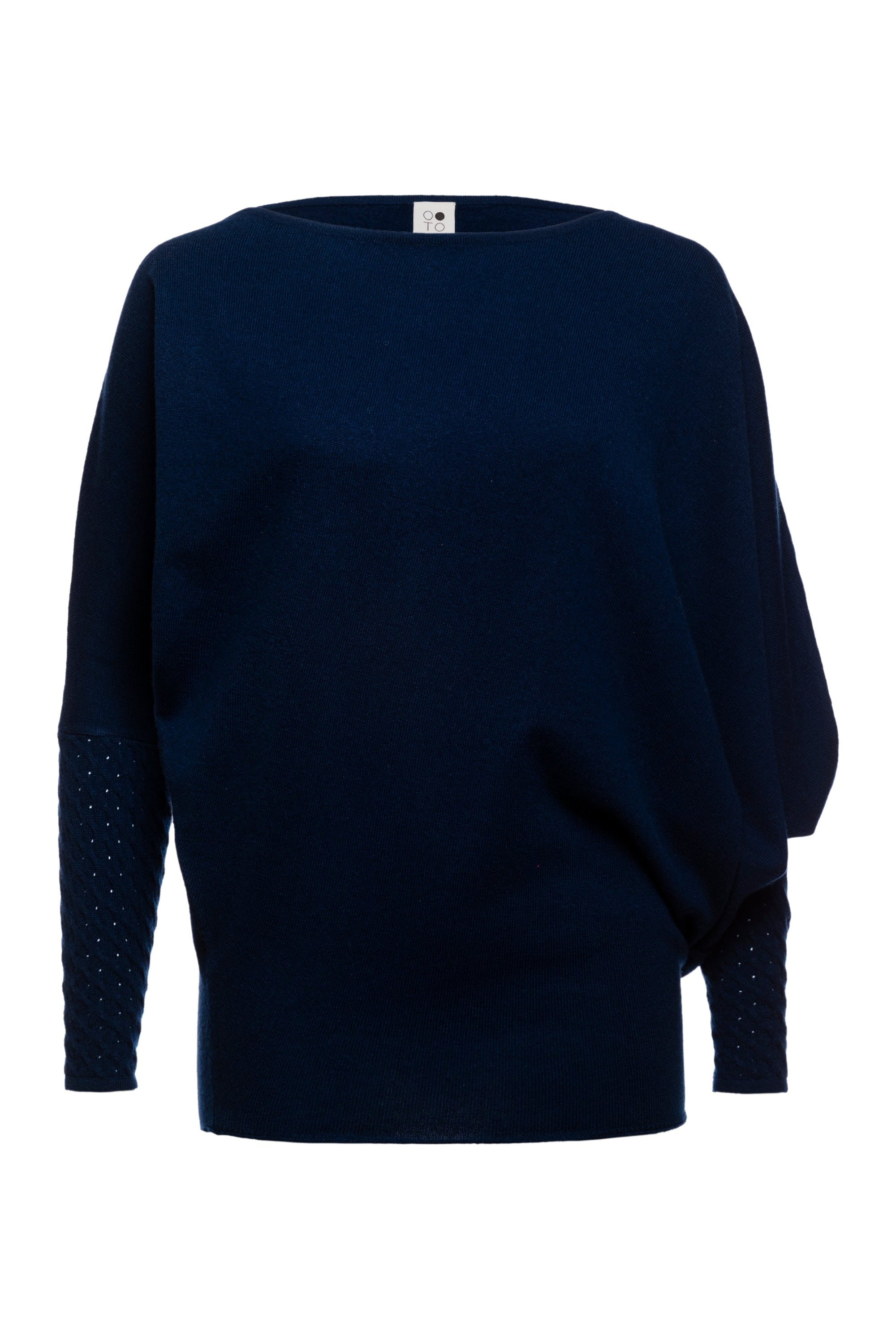 Jewel Asymmetric Boat Neck Top