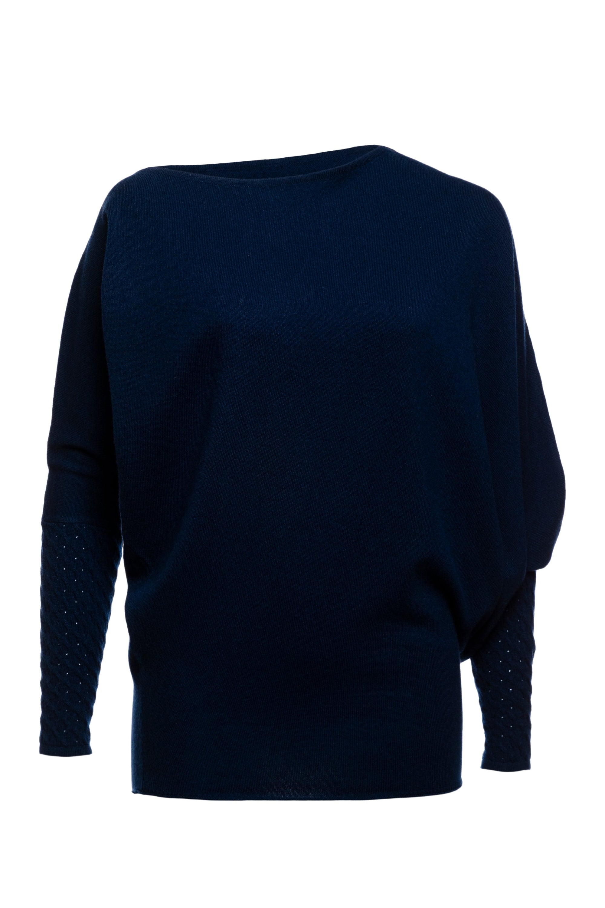 Jewel Asymmetric Boat Neck Top