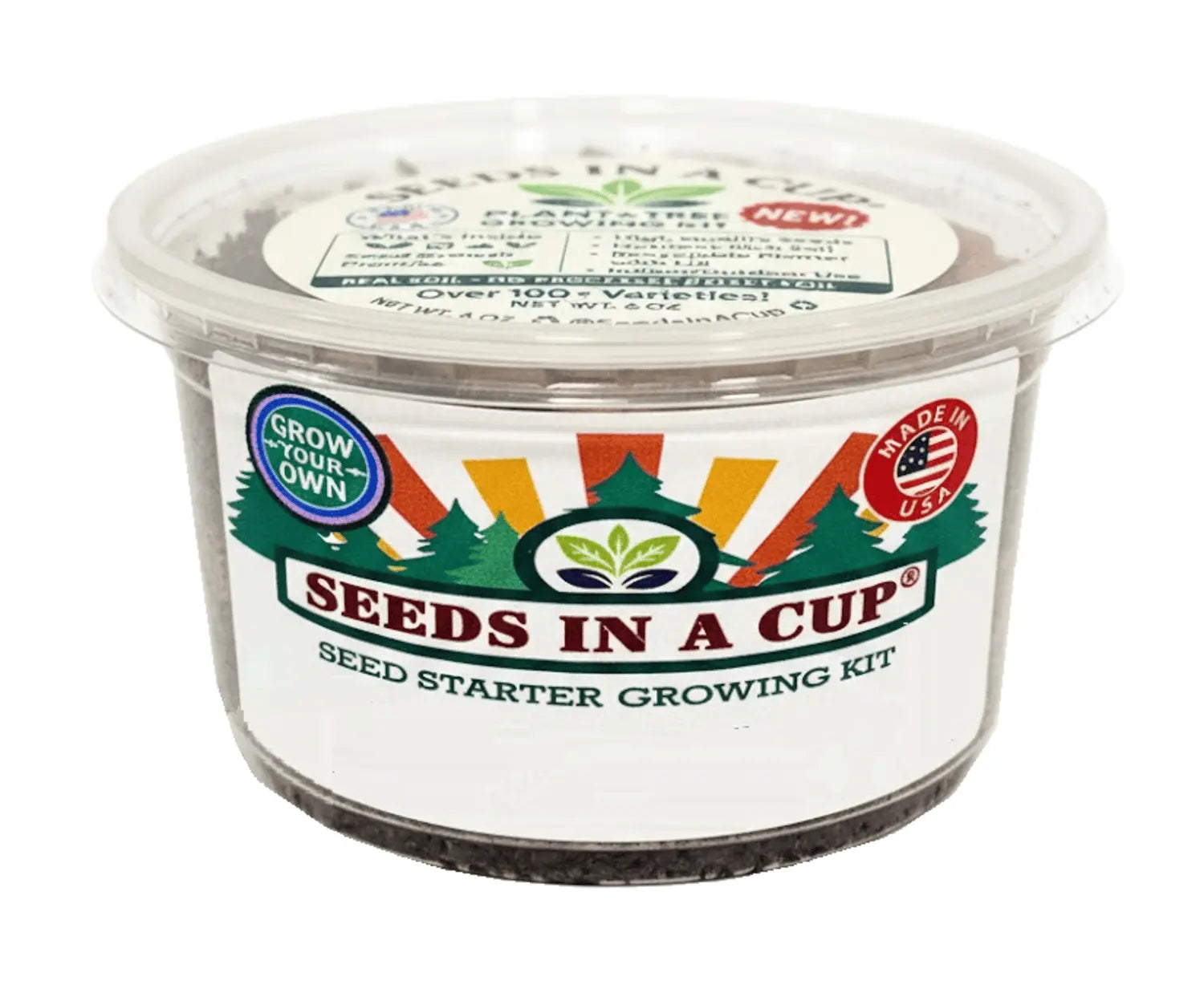 Seeds In A Cup®: Entire Garden in a Box- Choose 5 Pack!