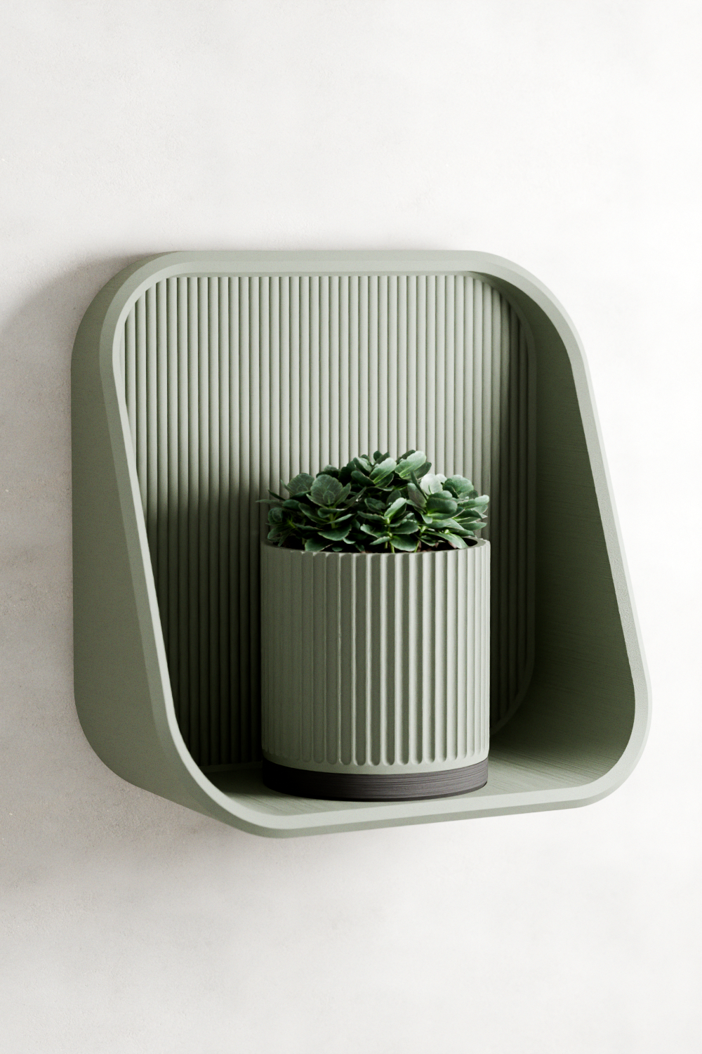 Nook Wall Shelf Planter-0