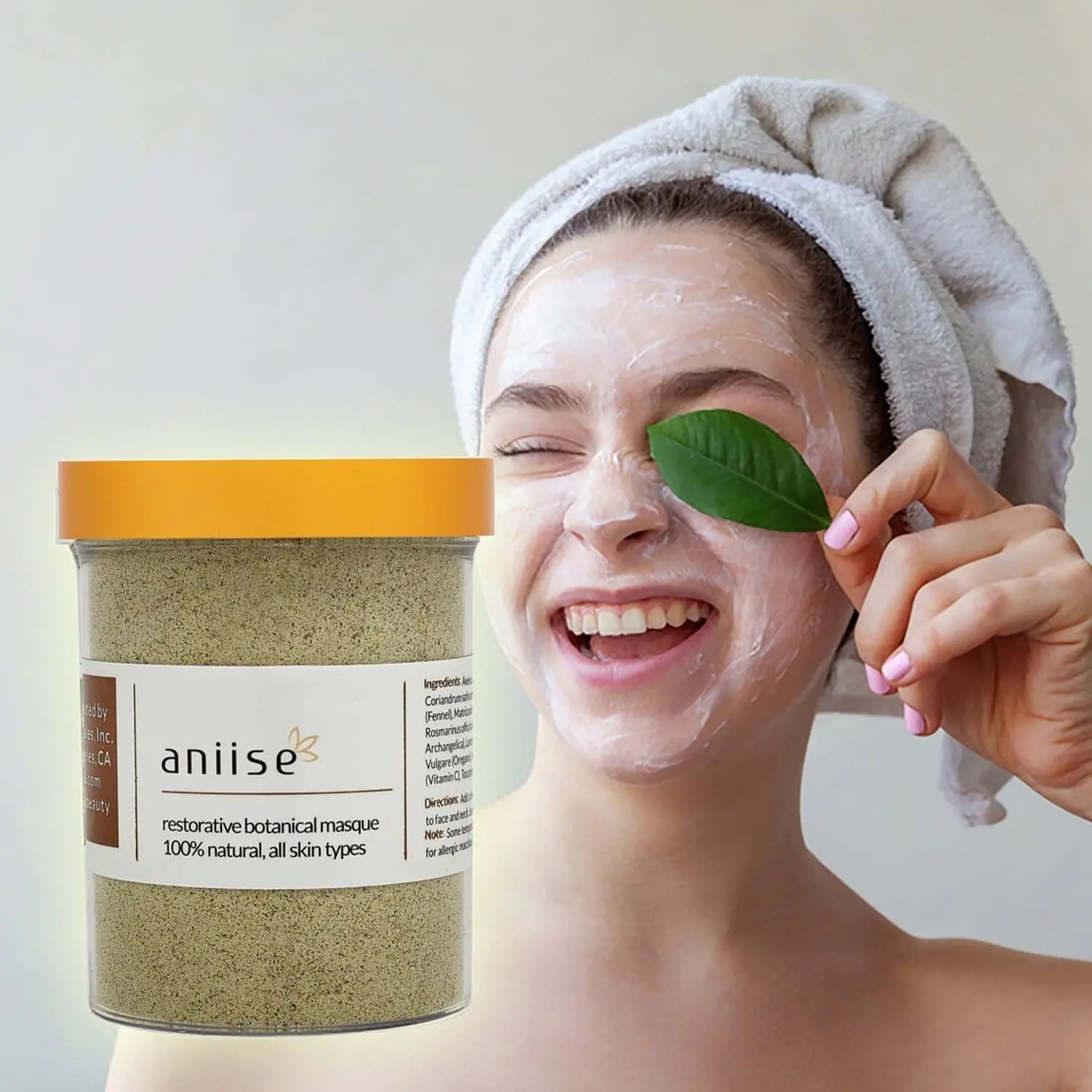 Aniise Natural Restorative Botanical Face Mask – 3 Oz.
