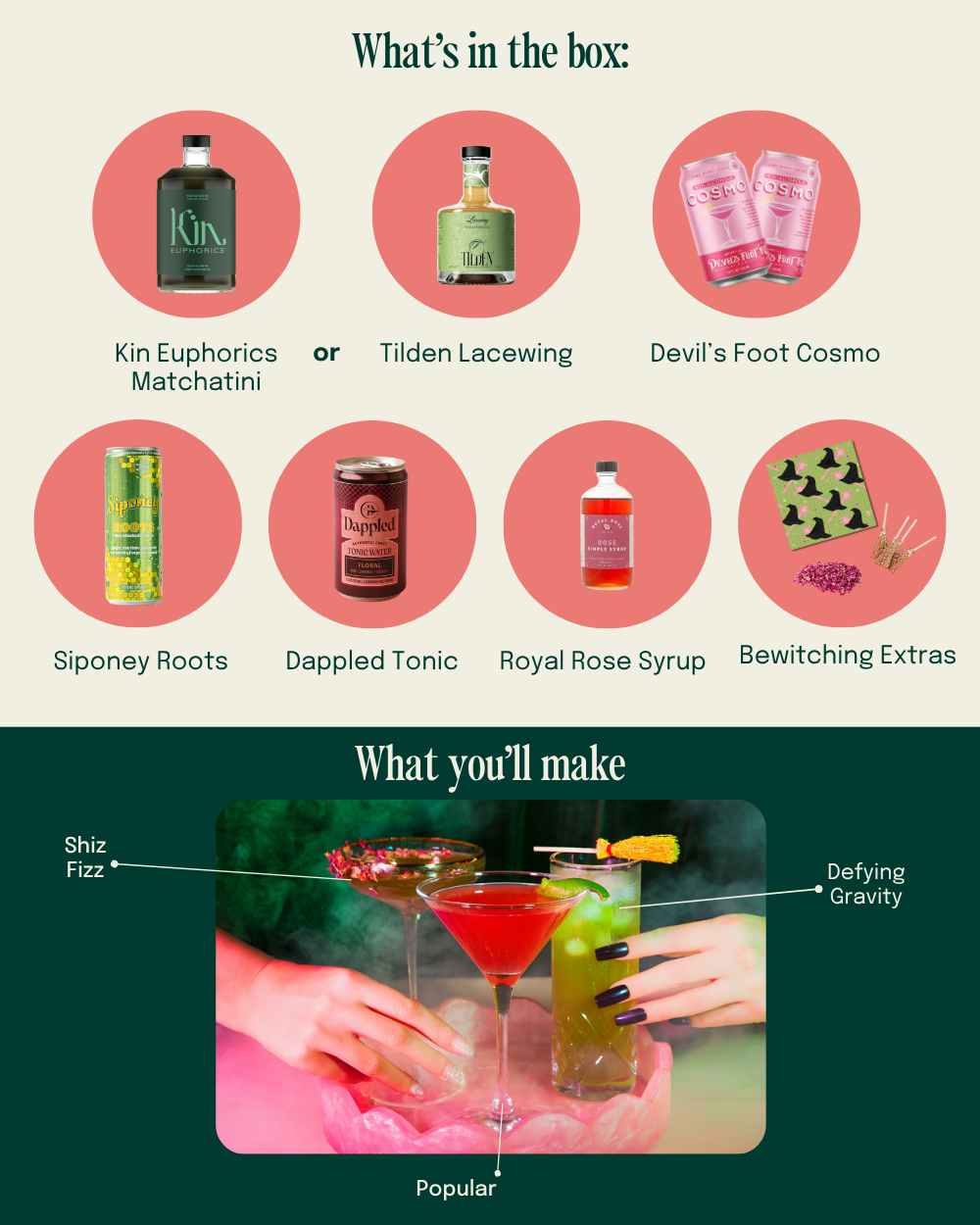 Witch Sips Zero-Proof Cocktail Kit