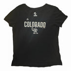 Black t-shirt with 'Colorado' and logo on a white background