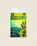 Grow Scripts Olive Tree Care Kit packaging on a white background