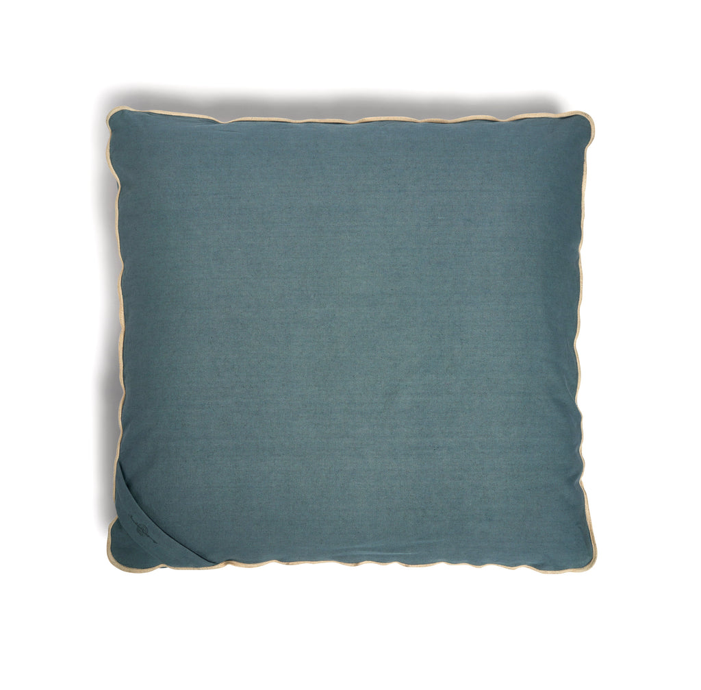 Organic Meditation Cushion Set - Ocean
