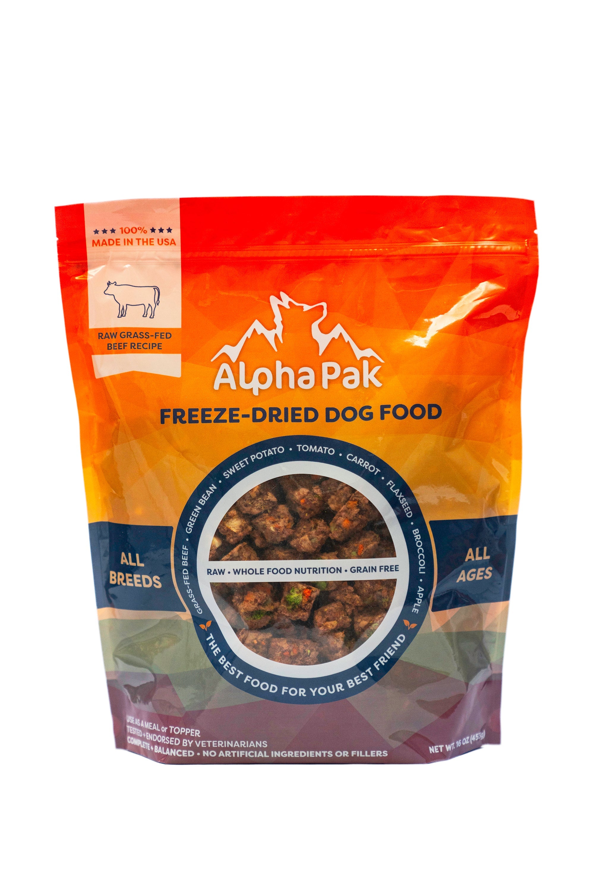 Premium Raw Freeze Dried Dog Food – Beef