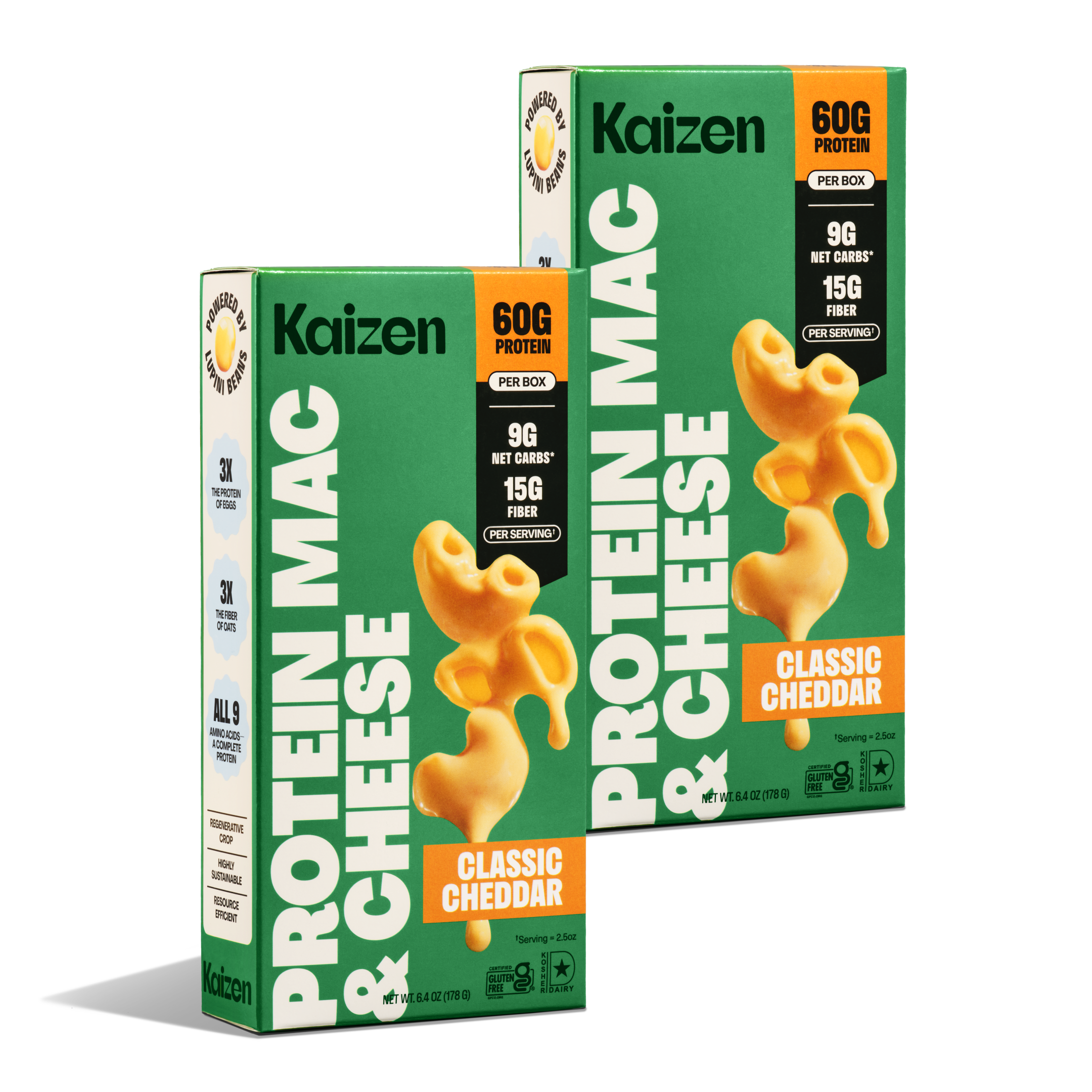 The Low-Carb CLASSIC CHEDDAR Mac + Cheese