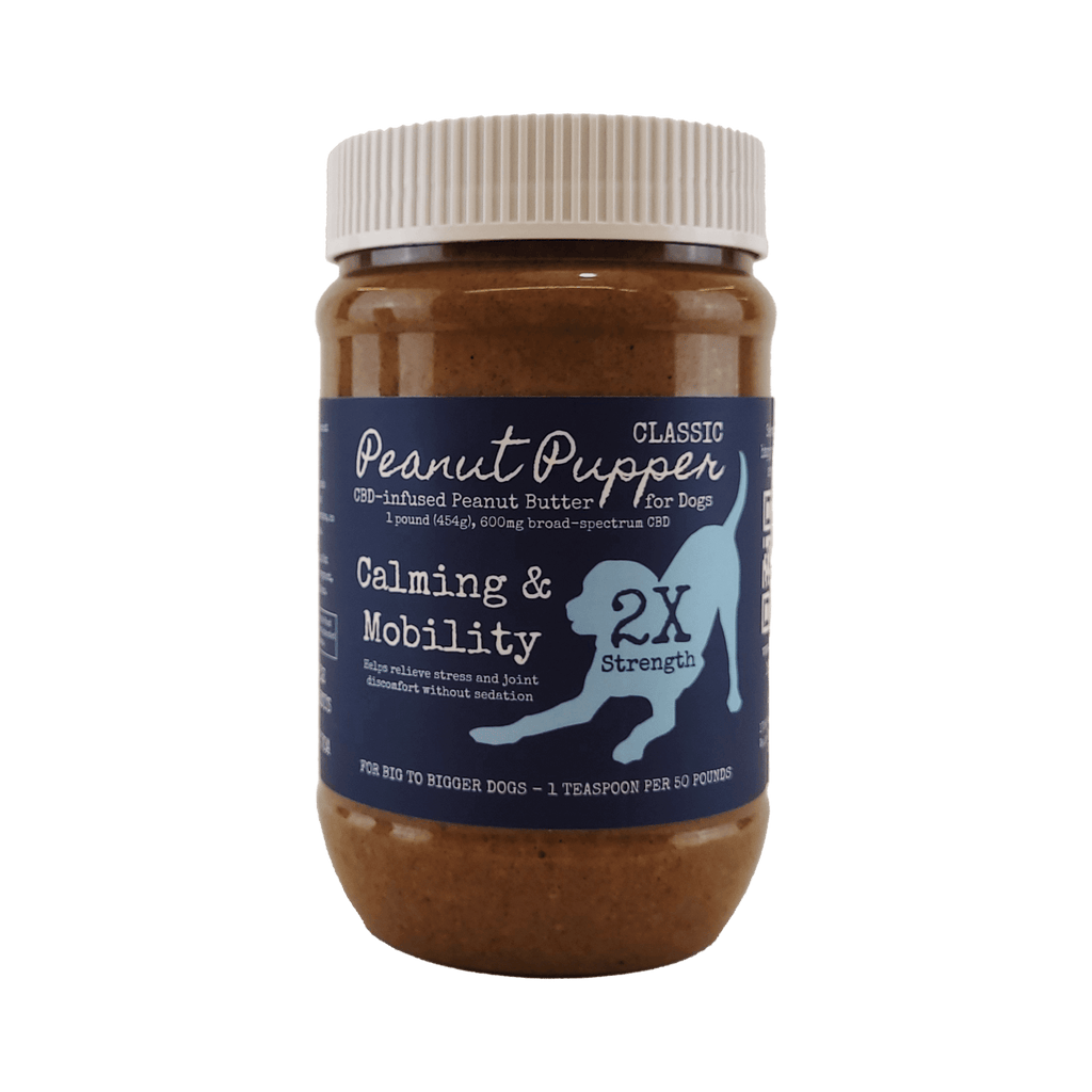 Peanut Pupper Classic CBD Peanut Butter – 2x Strength