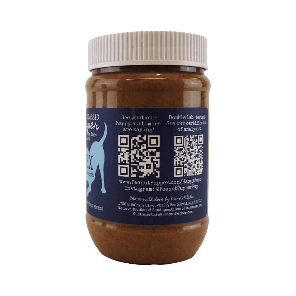 Peanut Pupper Classic CBD Peanut Butter – 2x Strength