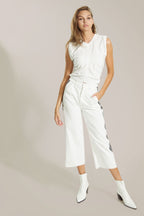 High-Waisted For High Places Women's Cropped Trousers